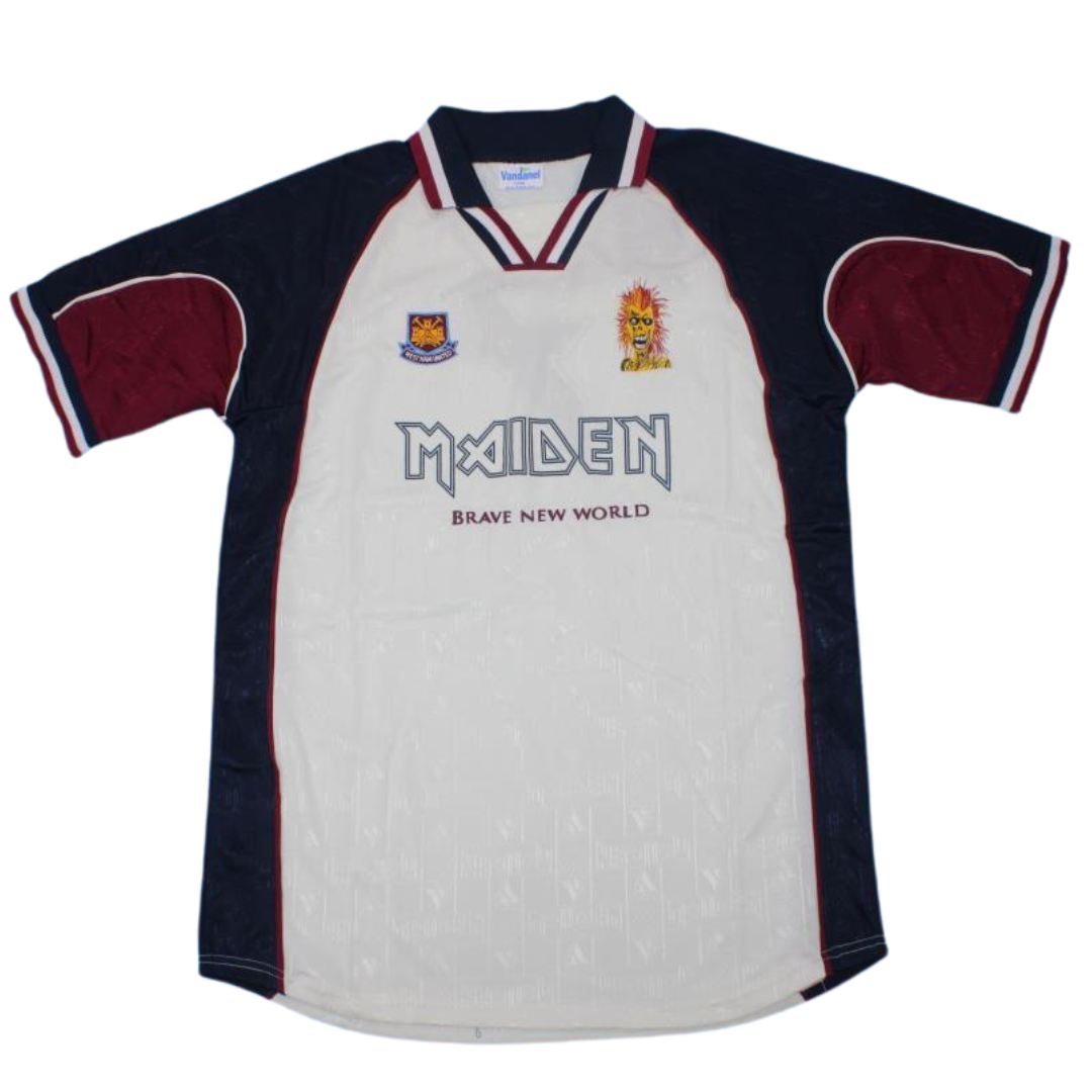 Camisa Retrô Iron Maiden Away  99 Nº 7