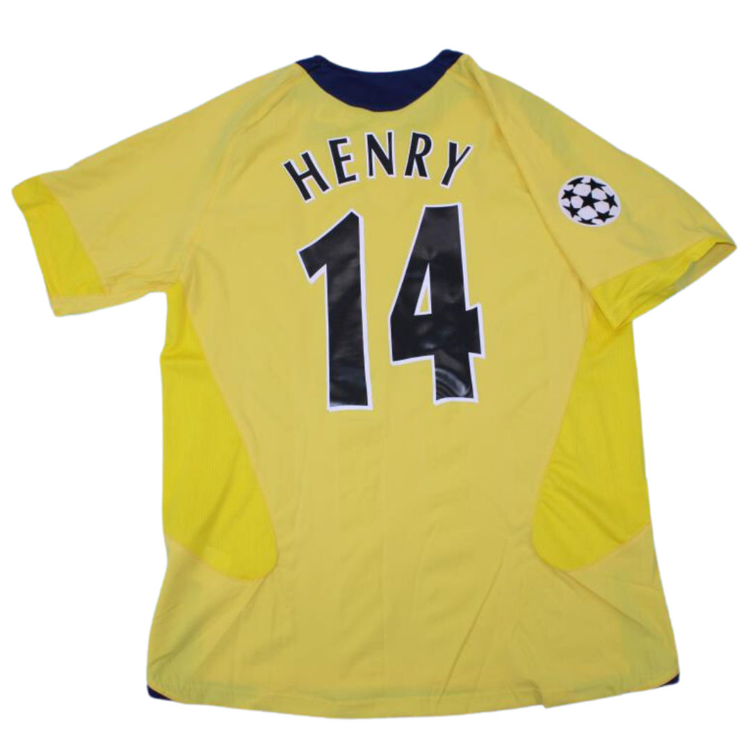 Camisa Retrô Arsenal Away  05/06 "HeN°y" Nº14