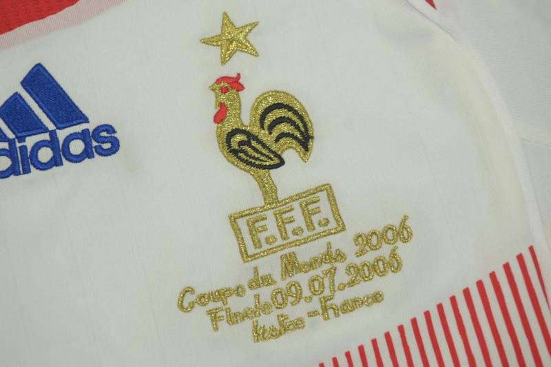 Camisa Retrô França Final Copa do Mundo Versão 2006