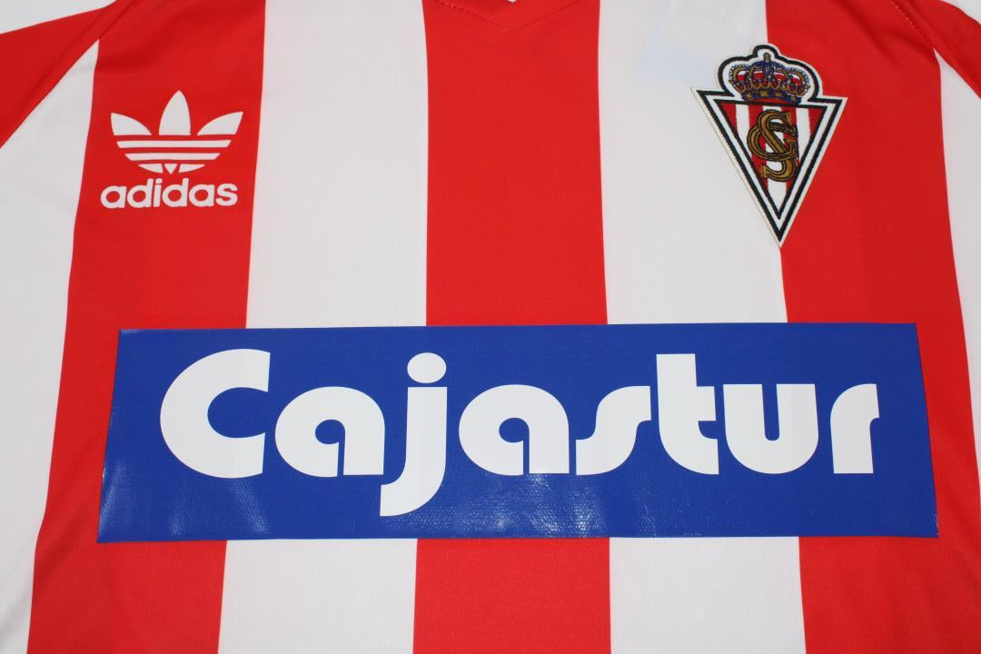 Camisa Retrô Sporting de Gijón Home 86/87 Nº 9