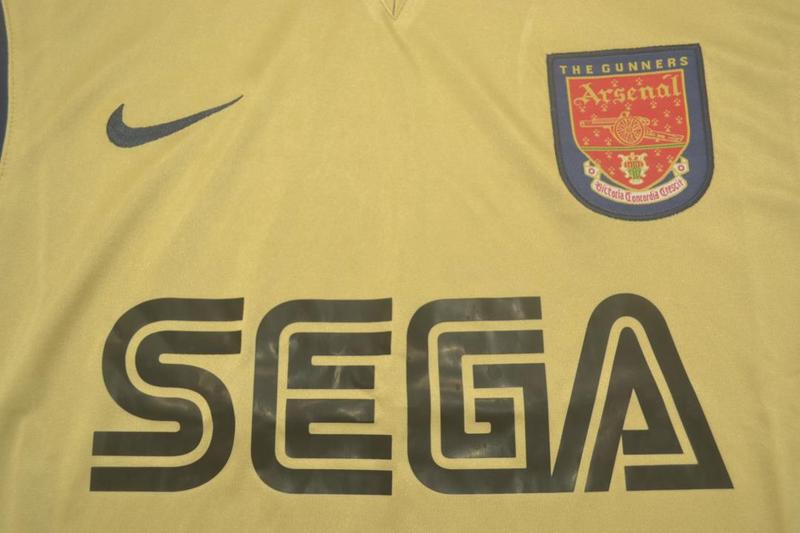 Camisa Retrô Arsenal Away 01/02