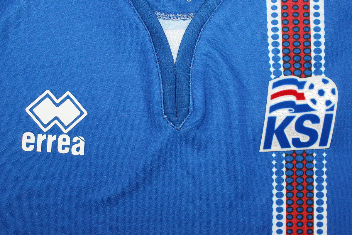 Camisa Islândia 16/17 Home - Versão Retrô