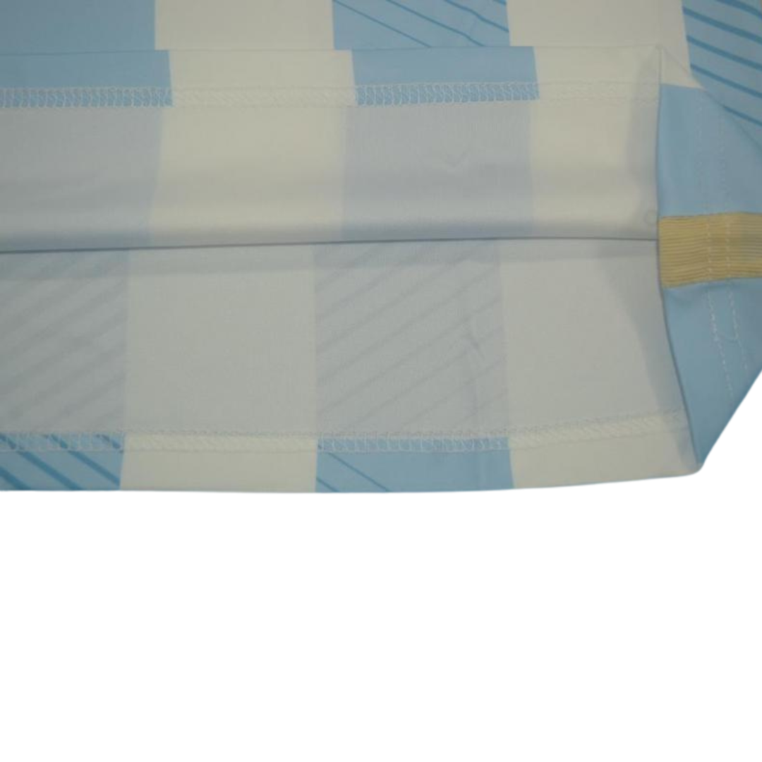 Camisa Retrô Argentina Home Copa do Mundo Versão 2014 "Messi" N°.10