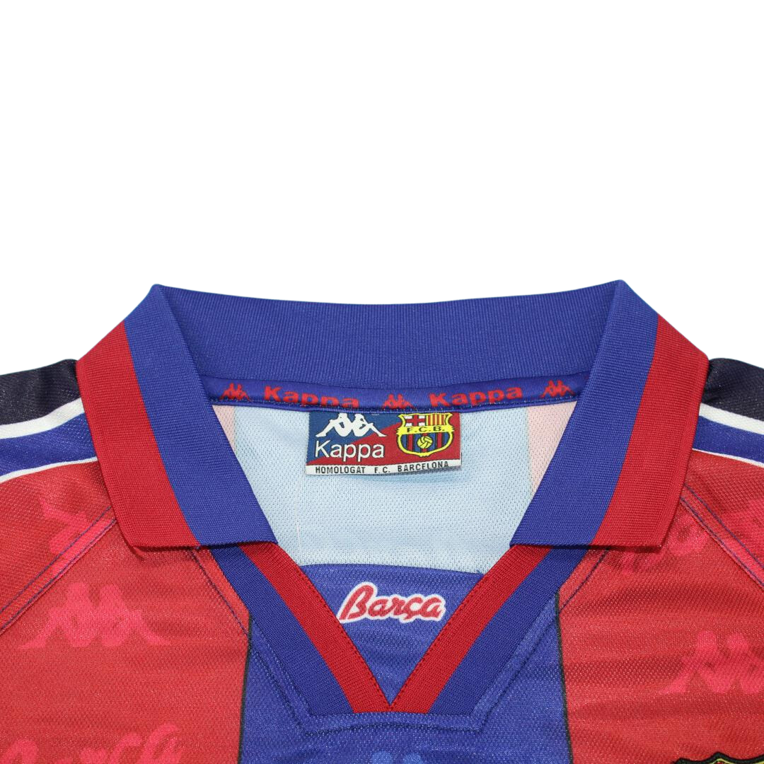 Camisa Retrô Barcelona Home 96/97 "Puyol" N°.28