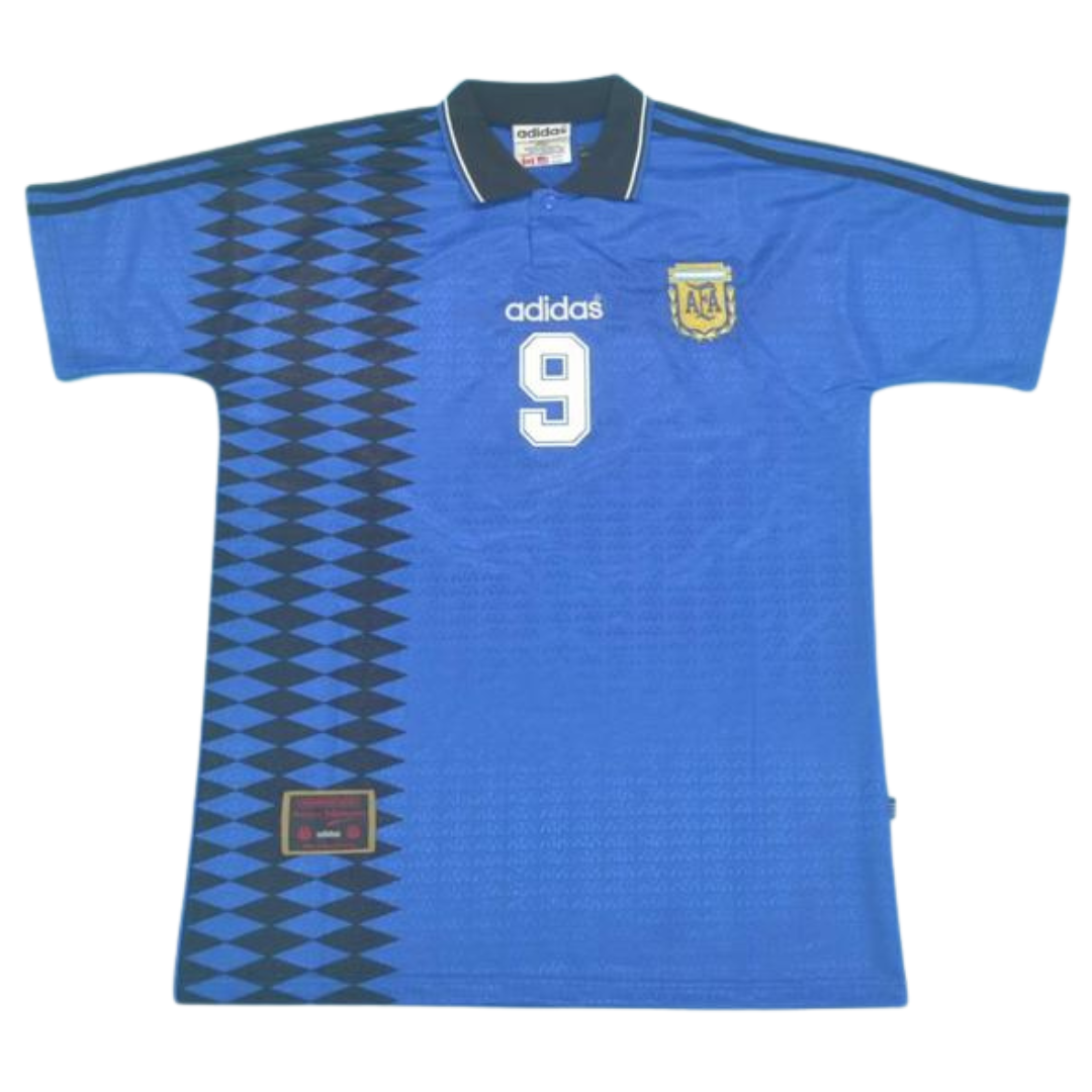 Camisa Retrô Argentina Away 1994 "Batistuta" N°.9