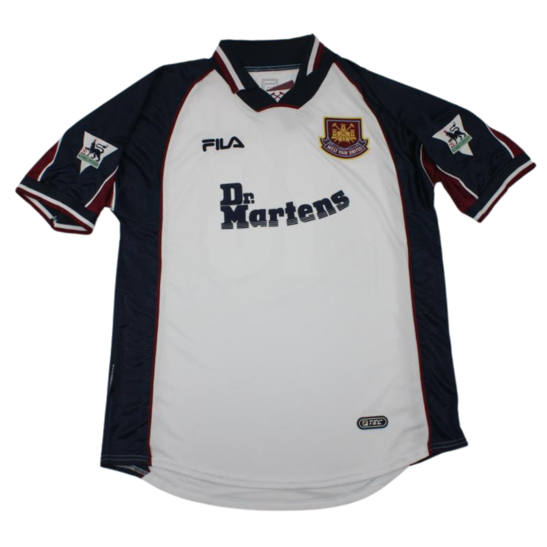 Camisa Retrô West Ham Away Third  99/00 "Di Canio" Nº 10