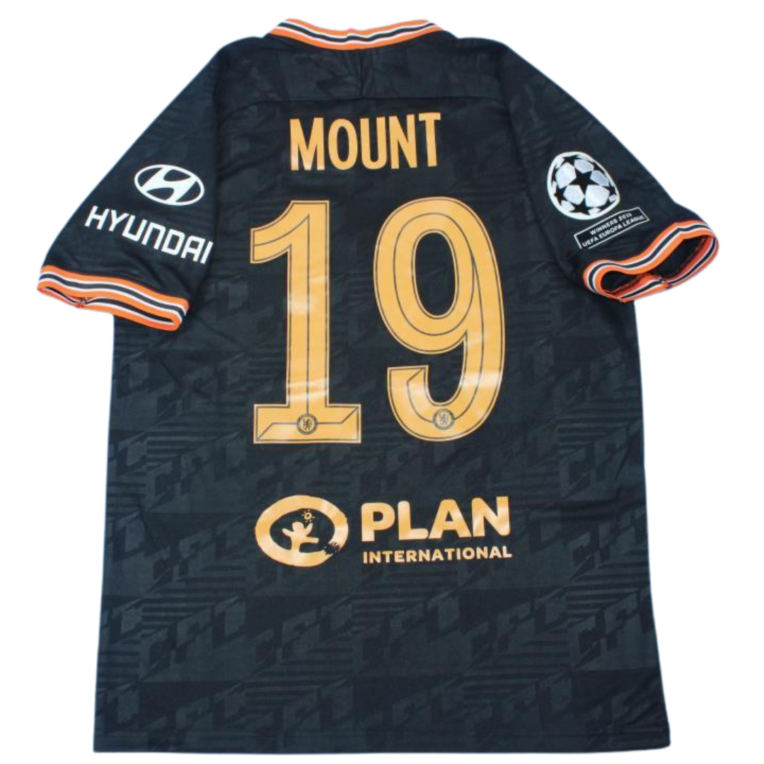 Camisa Retrô Chelsea Away Third  19/20 "Mount" Nº 19