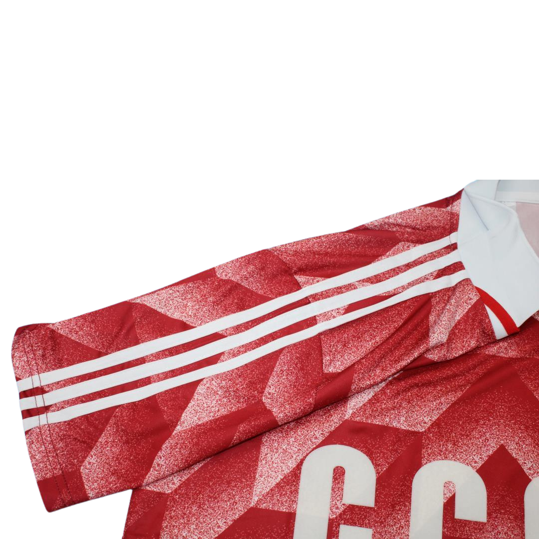 Camisa Retrô União Soviétiva Euro Home 1988 "Belanov" N°.10