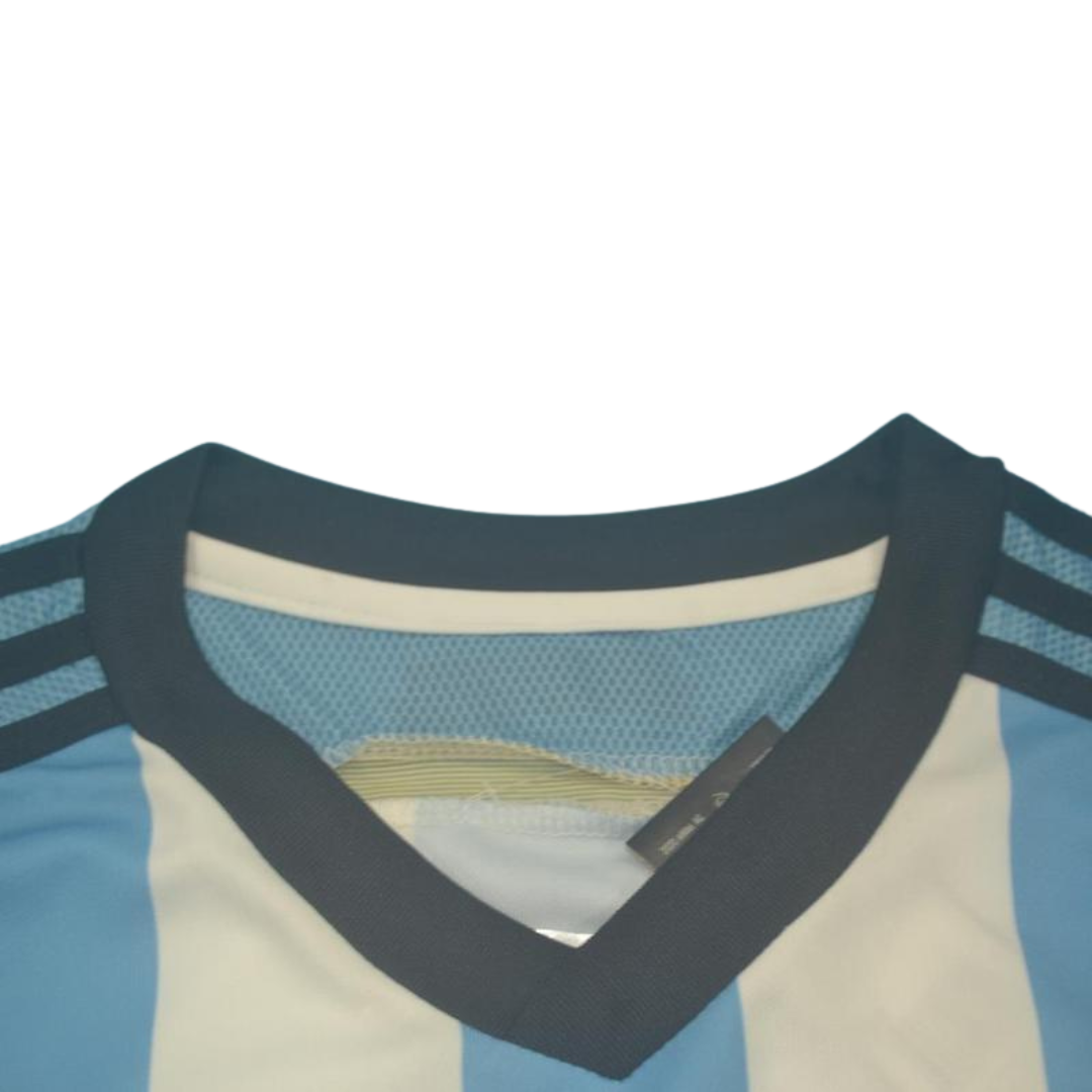 Camisa Retrô Argentina Home Manga Longaa 2014