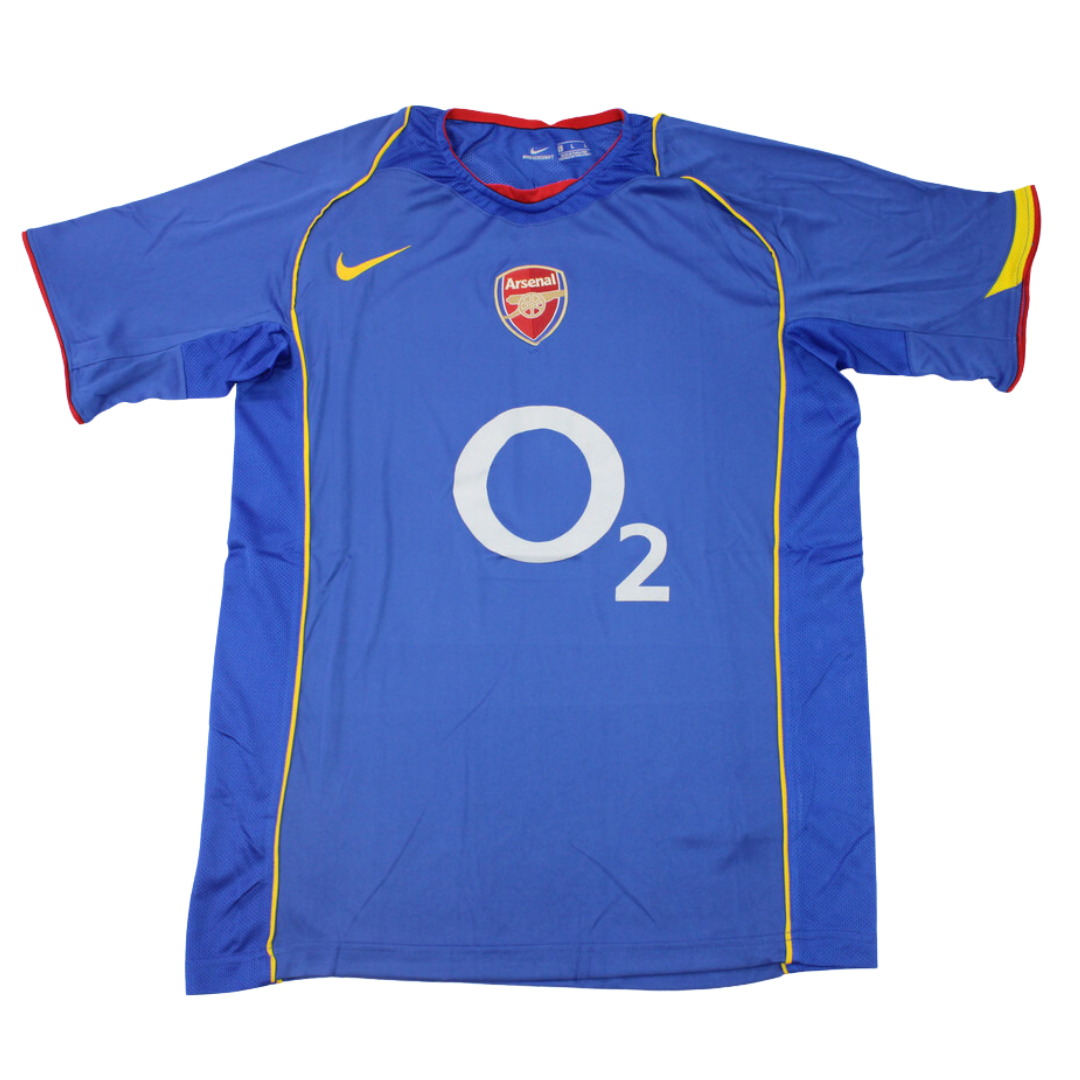 Camisa Retrô Arsenal 04/05 "HeN°y" Nº14
