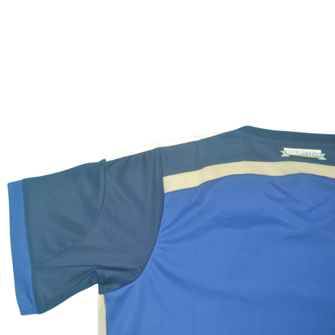 Camisa Retrô Argentina Away Copa do Mundo Finale Versão 2014