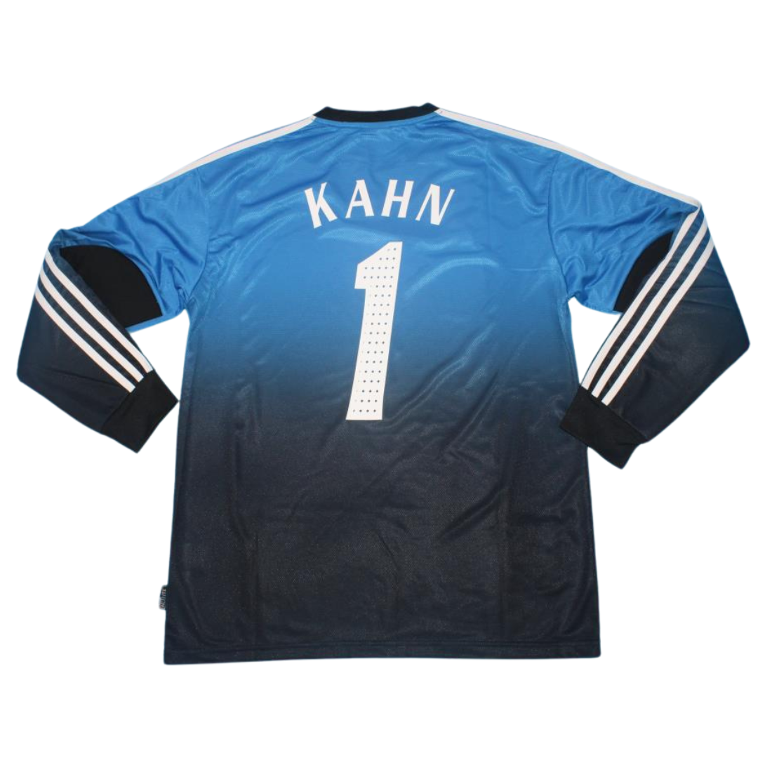 Camisa Retrô Alemanha  Manga Longaa 2002 "Kahn" N°.1
