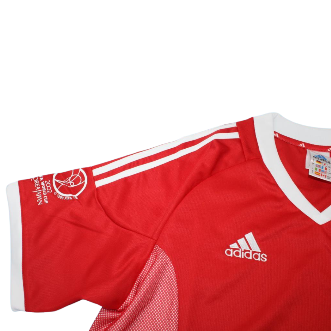 Camisa Retrô União China Home Copa do Mundo Versão  2002