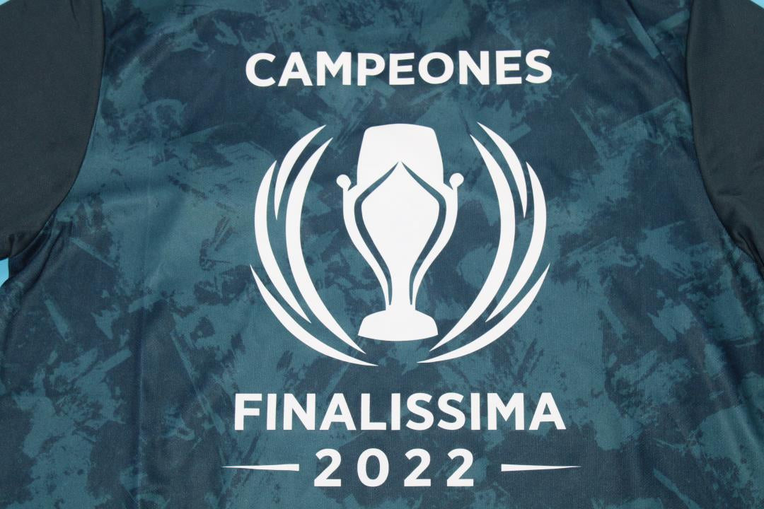 Camisa Retrô Argentina Away Finalissima Versão 2022