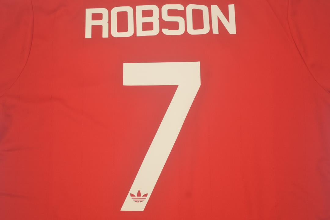 Camisa Retrô Manchester United Home 82/84 "Robson" Nº7