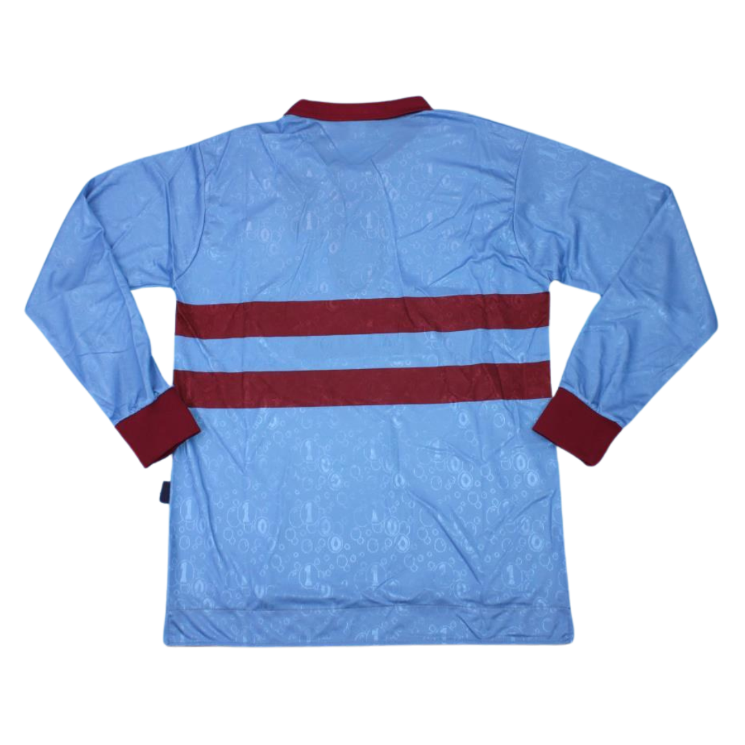 Camisa Retrô West Ham Away Manga Longaa 95/97