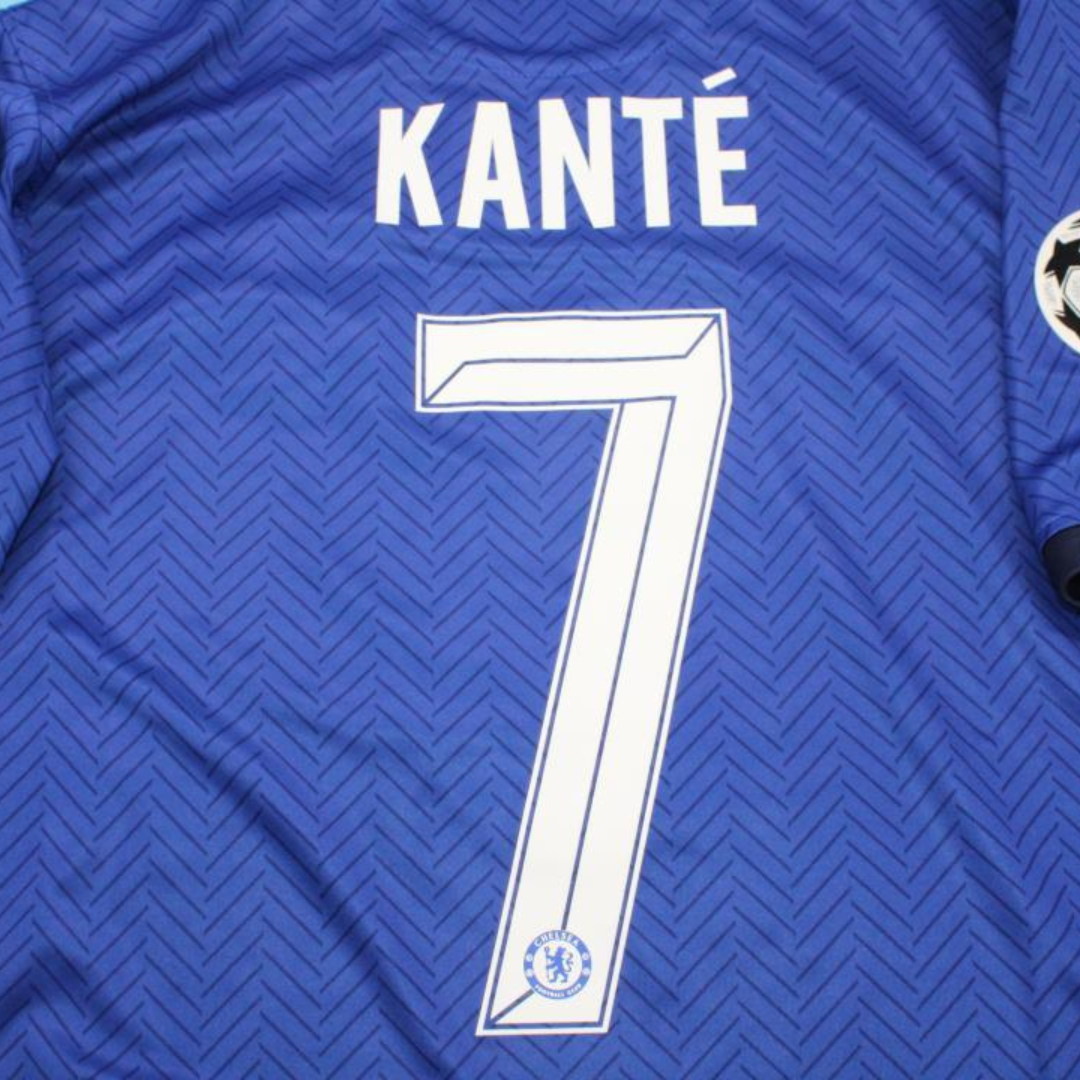 Camisa Retrô Chelsea UCL Final 20/21 "Kanté" Nº 7