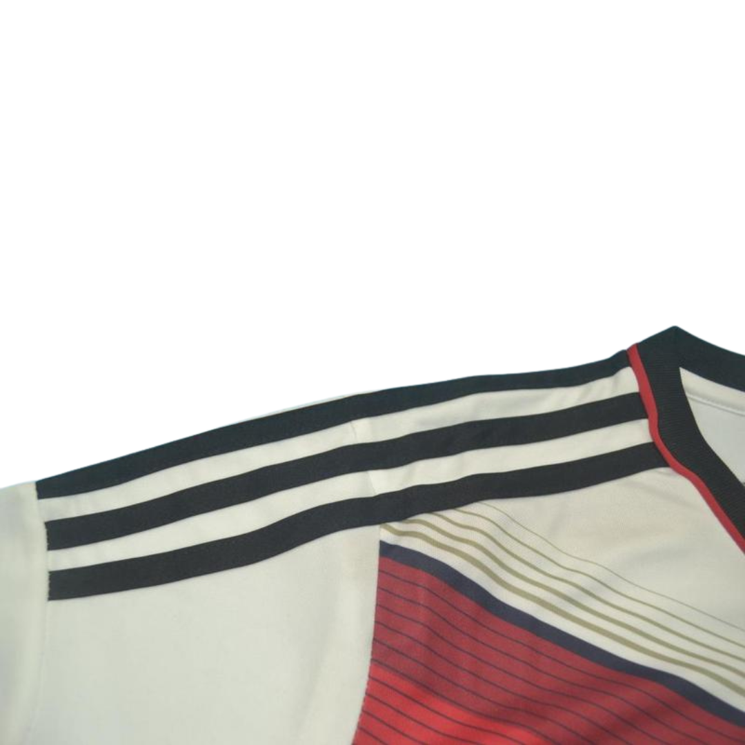 Camisa Retrô Alemanha Home Copa do Mundo Finale Versão 2014 "Schwsteiger" N°.7