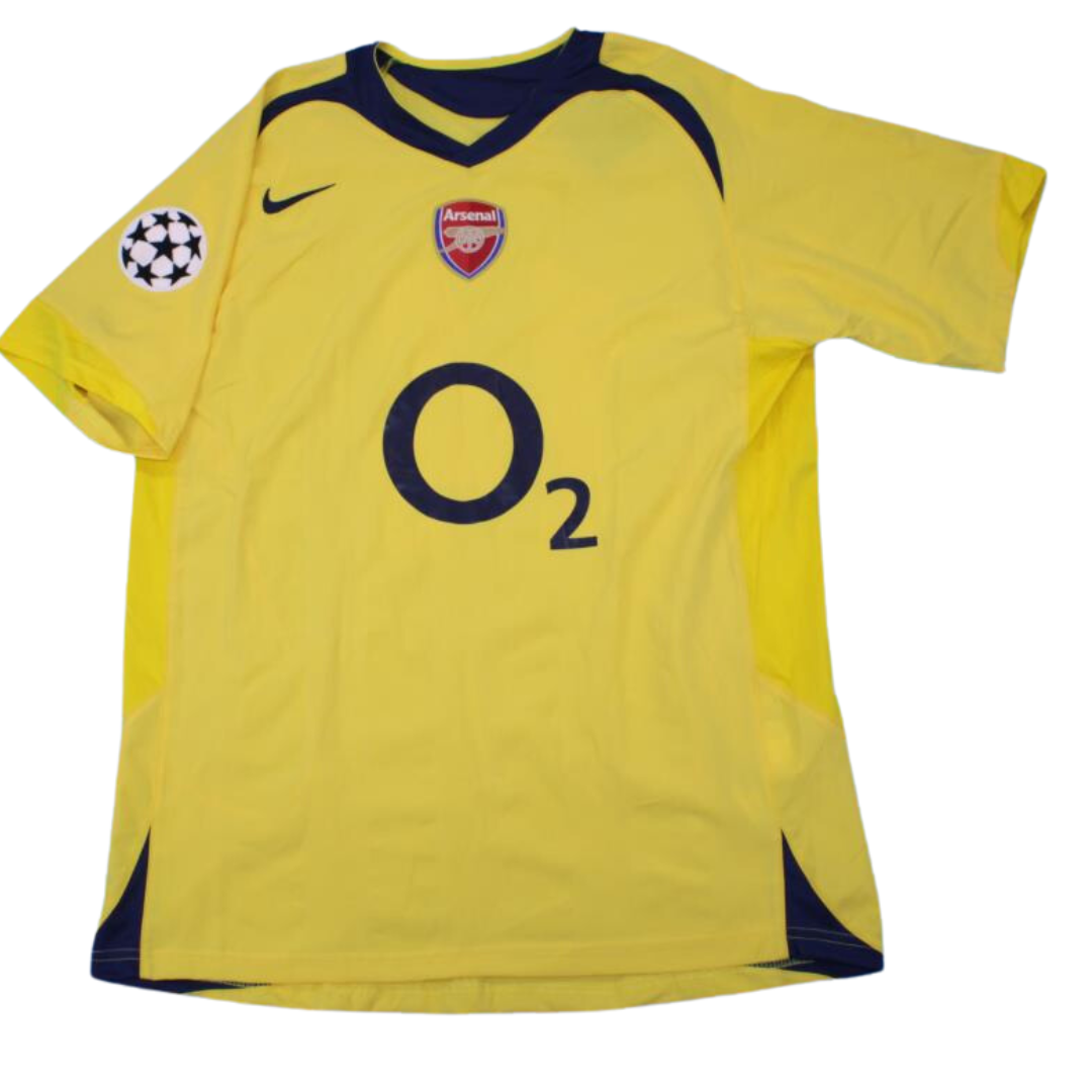 Camisa Retrô Arsenal Away  05/06 "HeN°y" Nº14