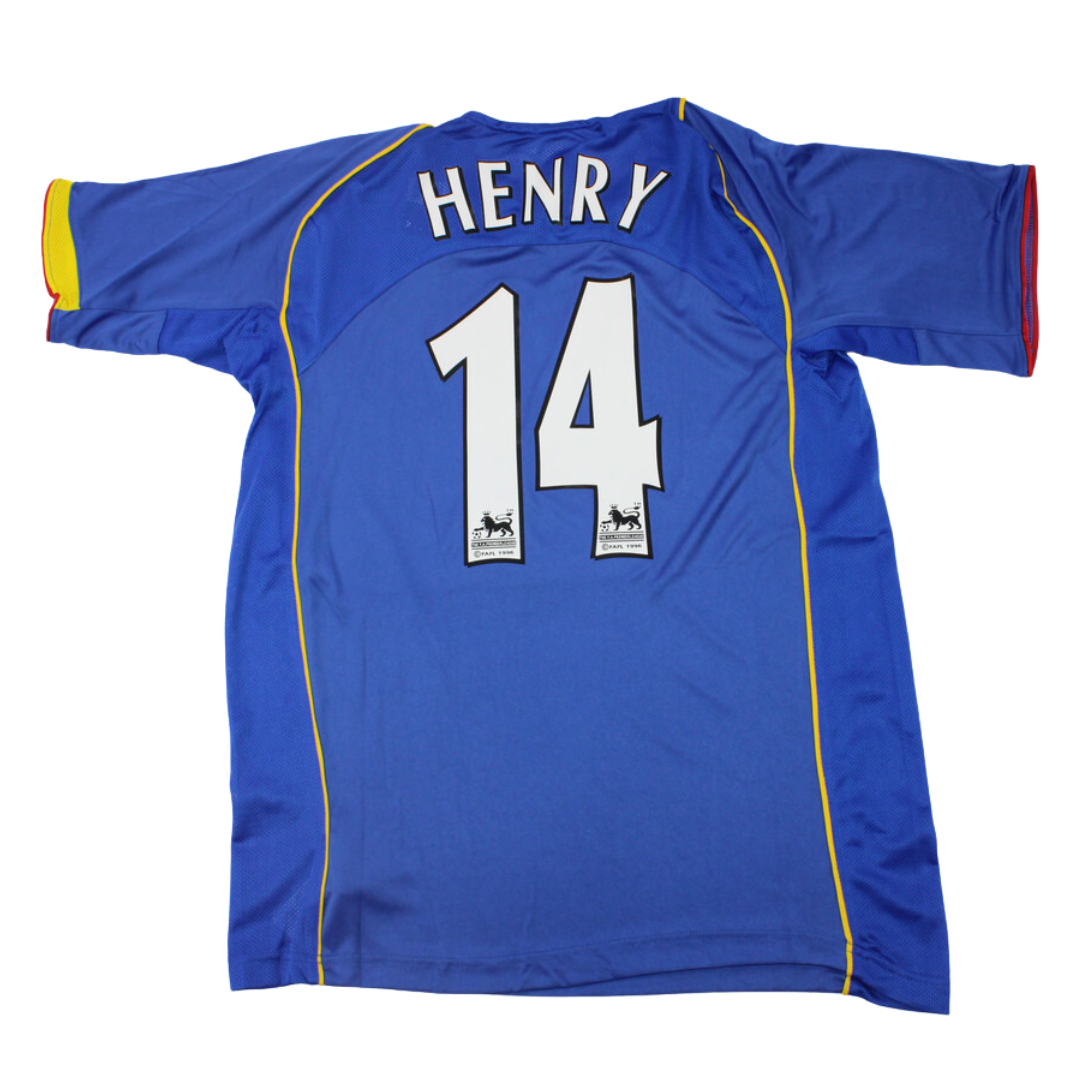Camisa Retrô Arsenal 04/05 "HeN°y" Nº14