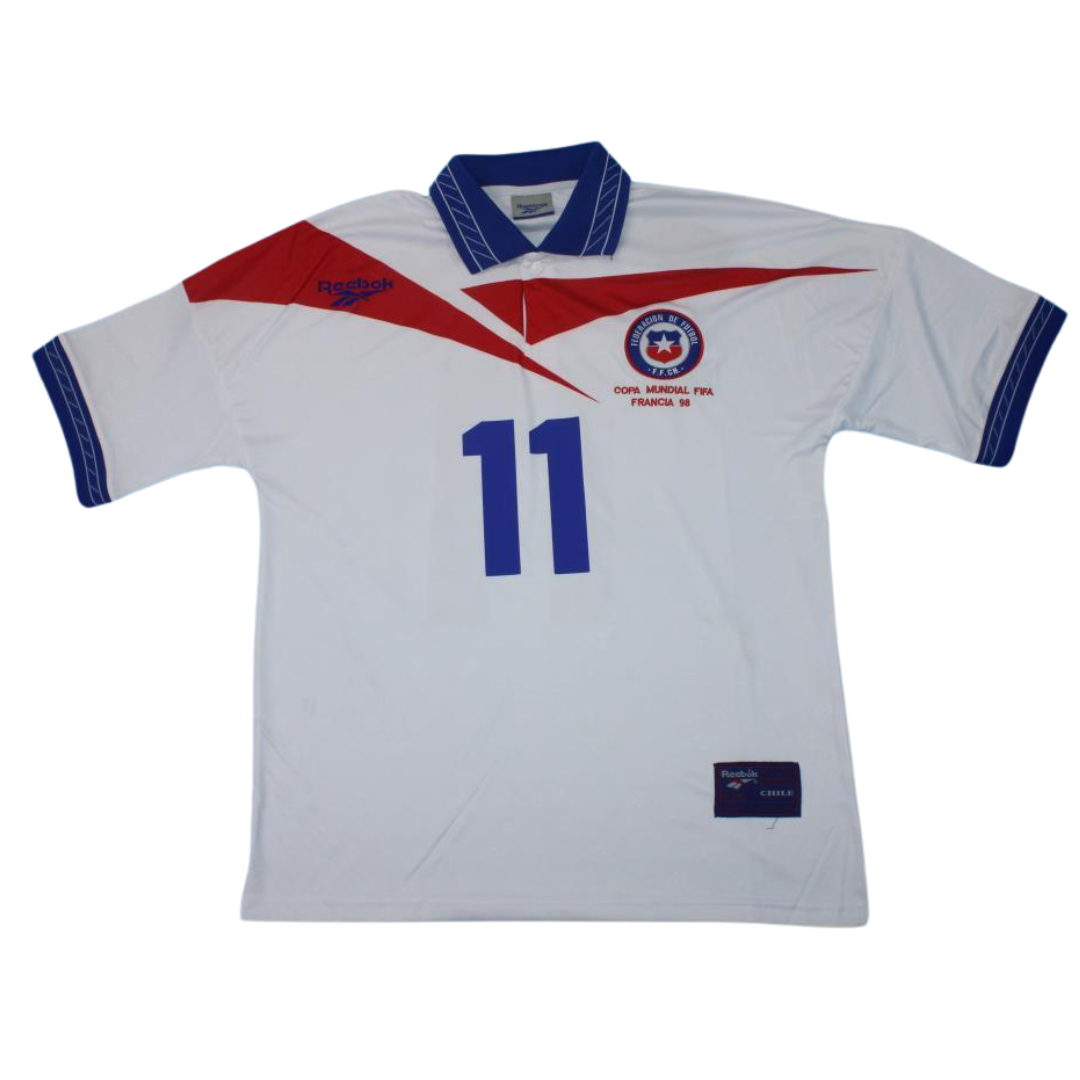Camisa Retrô União Chile Away  WC Versão 1998 "Salas" N°11