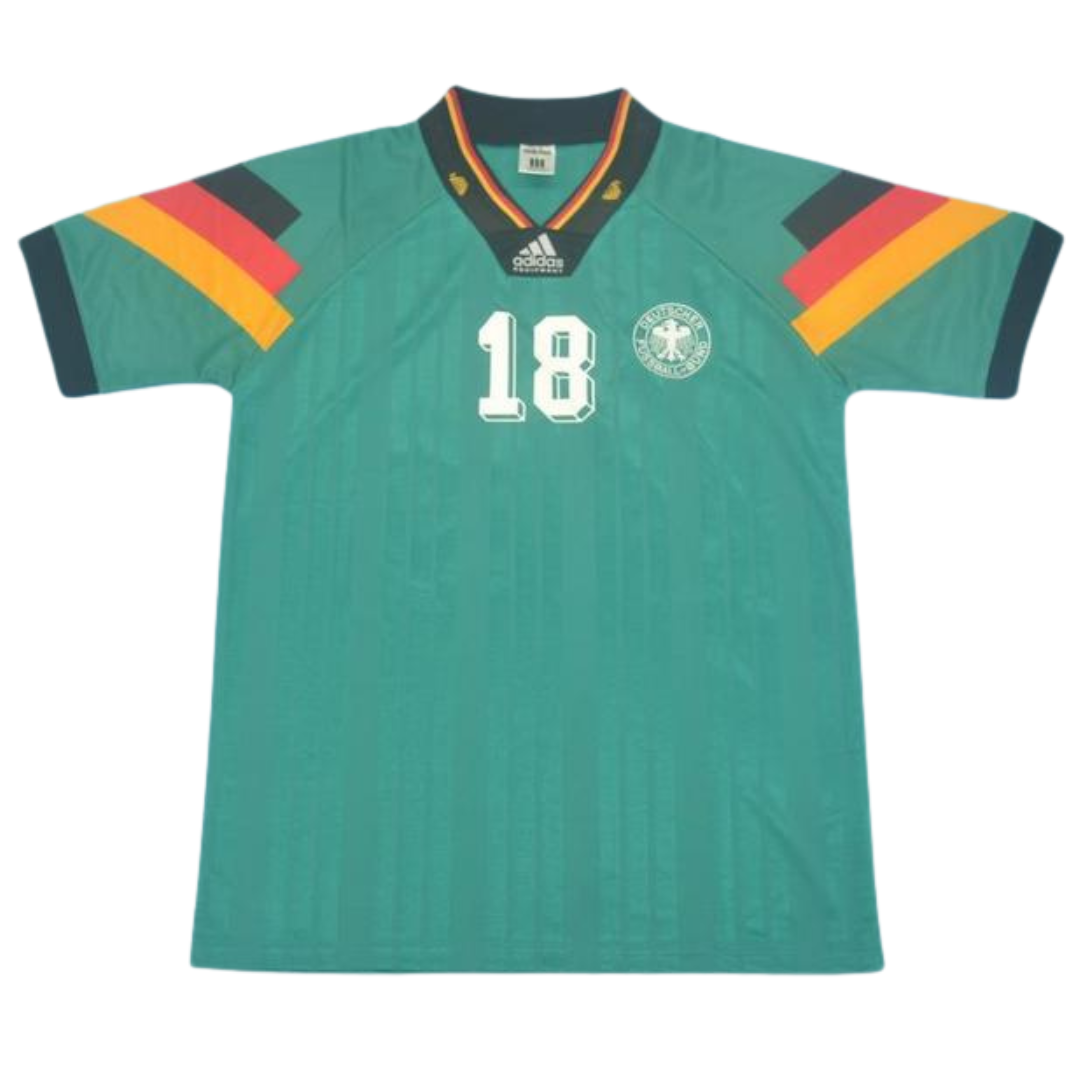 Camisa Retrô Alemanha Away  1992 "Klinsmann" N°.18