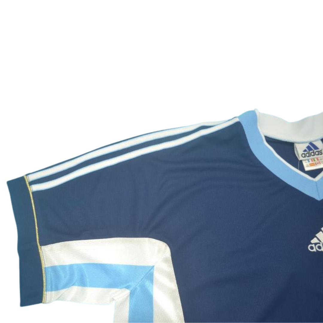 Camisa Retrô Argentina Away 1998 "Ortega" N°.10