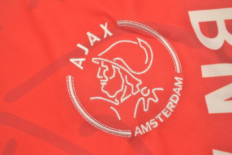 Camisa Retrô Ajax Home 95/96 "Davids" Nº 8