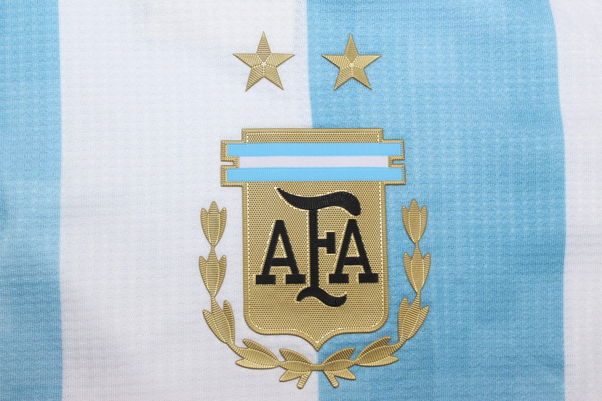 Camisa Retrô Argentina Home Versão Jogador 2018