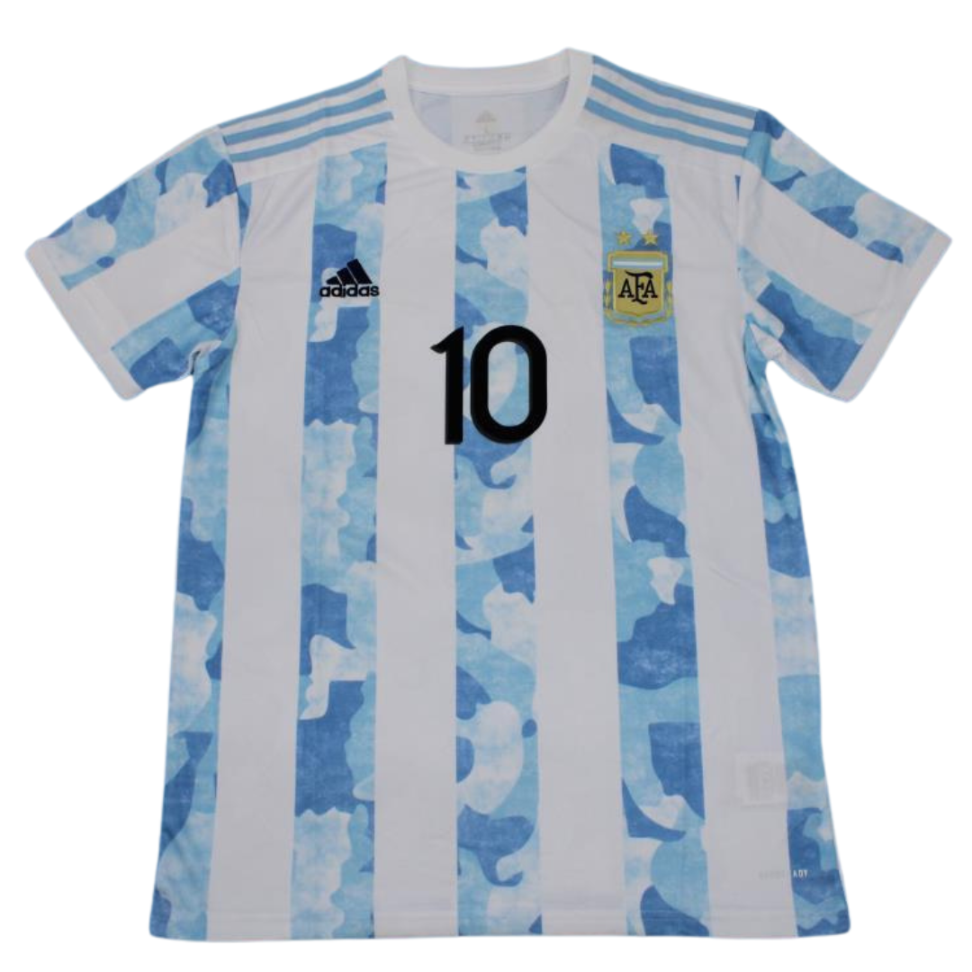 Camisa Retrô Argentina Home 20/21 "Messi" N°.10