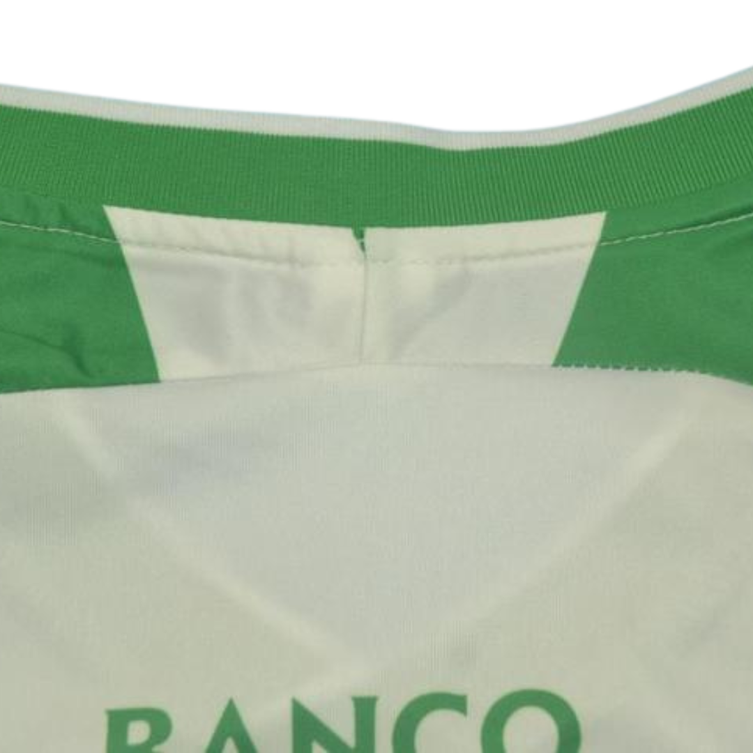 Camisa Retrô Sporting Lisboa Home UCL Versão 02/03 "Ronaldo" Nº 28