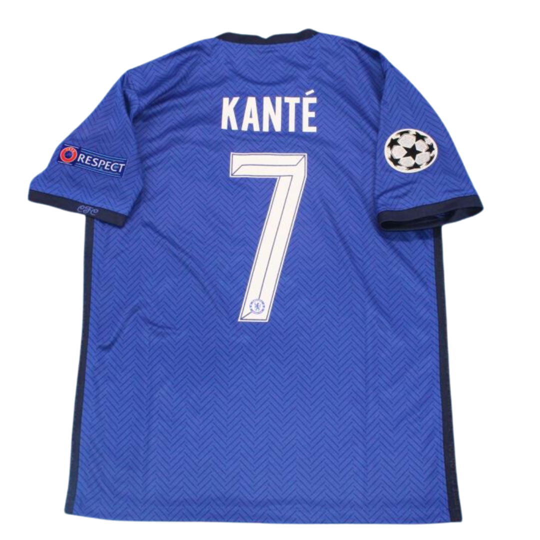 Camisa Retrô Chelsea 20/21 UCL Final "Kanté" Nº7