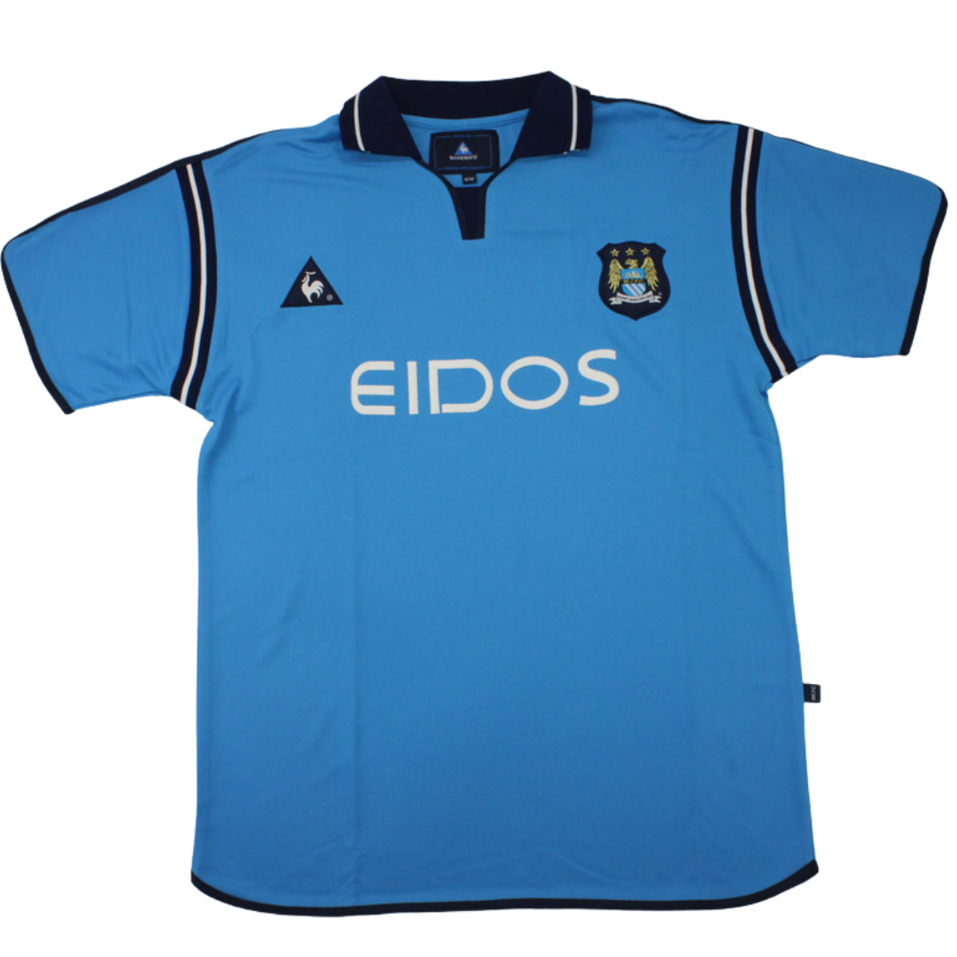 Camisa Retrô Manchester City Home 01/02 "Haaland" Nº15
