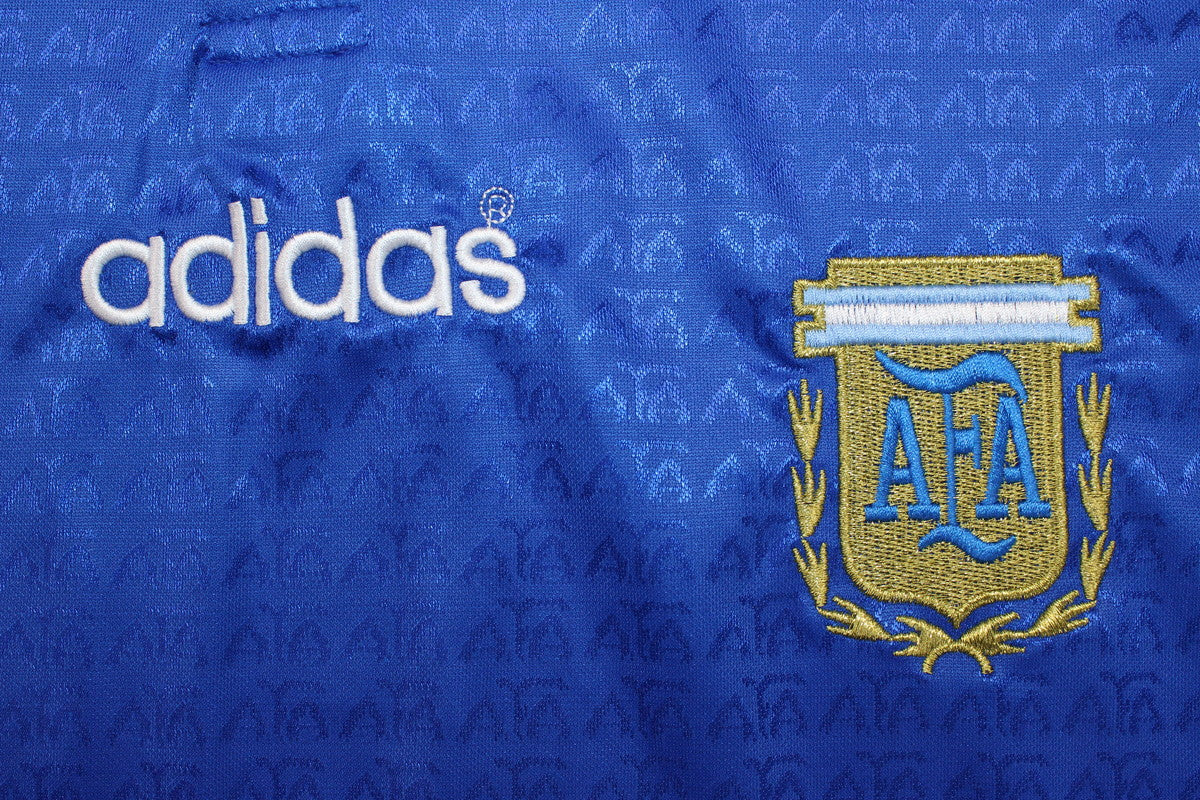 Camisa Retrô Argentina Away  Manga Longaa 1994