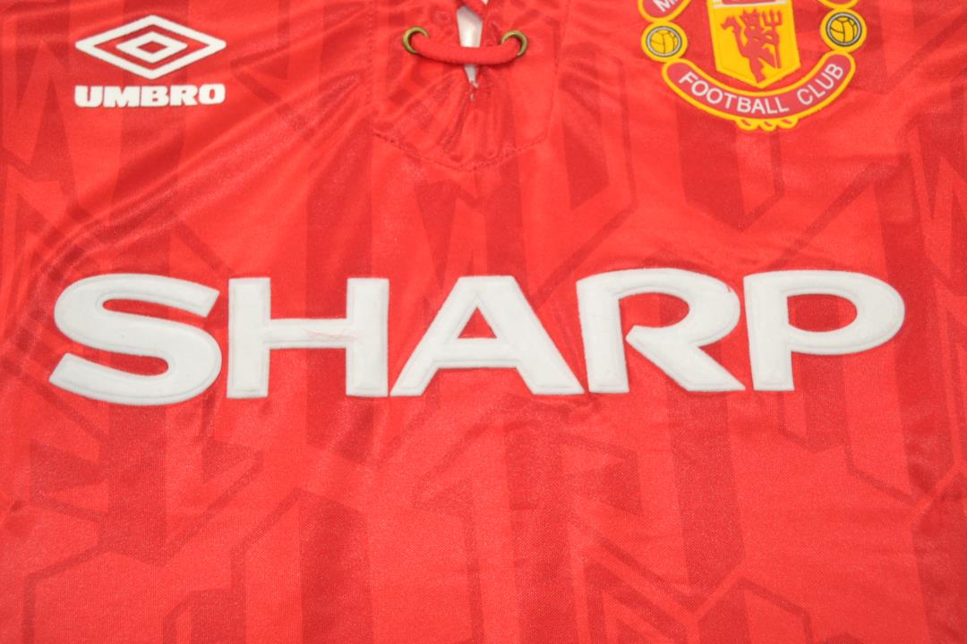 Camisa Retrô Manchester United Home 92/94 "Cantona" Nº7