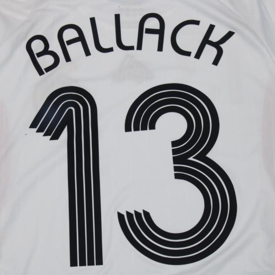 Camisa Retrô Alemanha Home 2006 "Ballack" N°.13