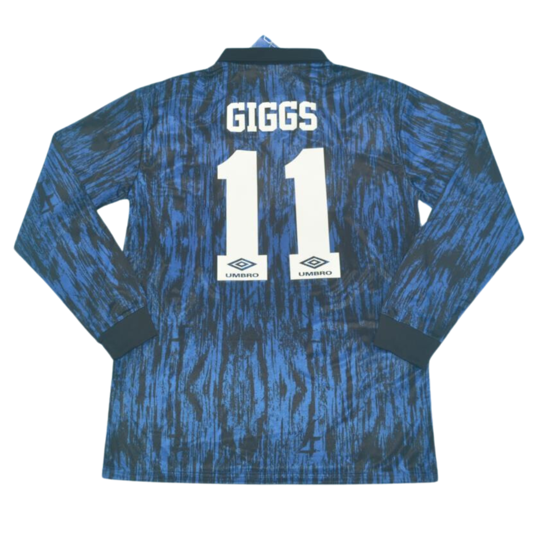 Camisa Retrô Manchester United  Away Manga Longaa 92/93 "Giggs" Nº11