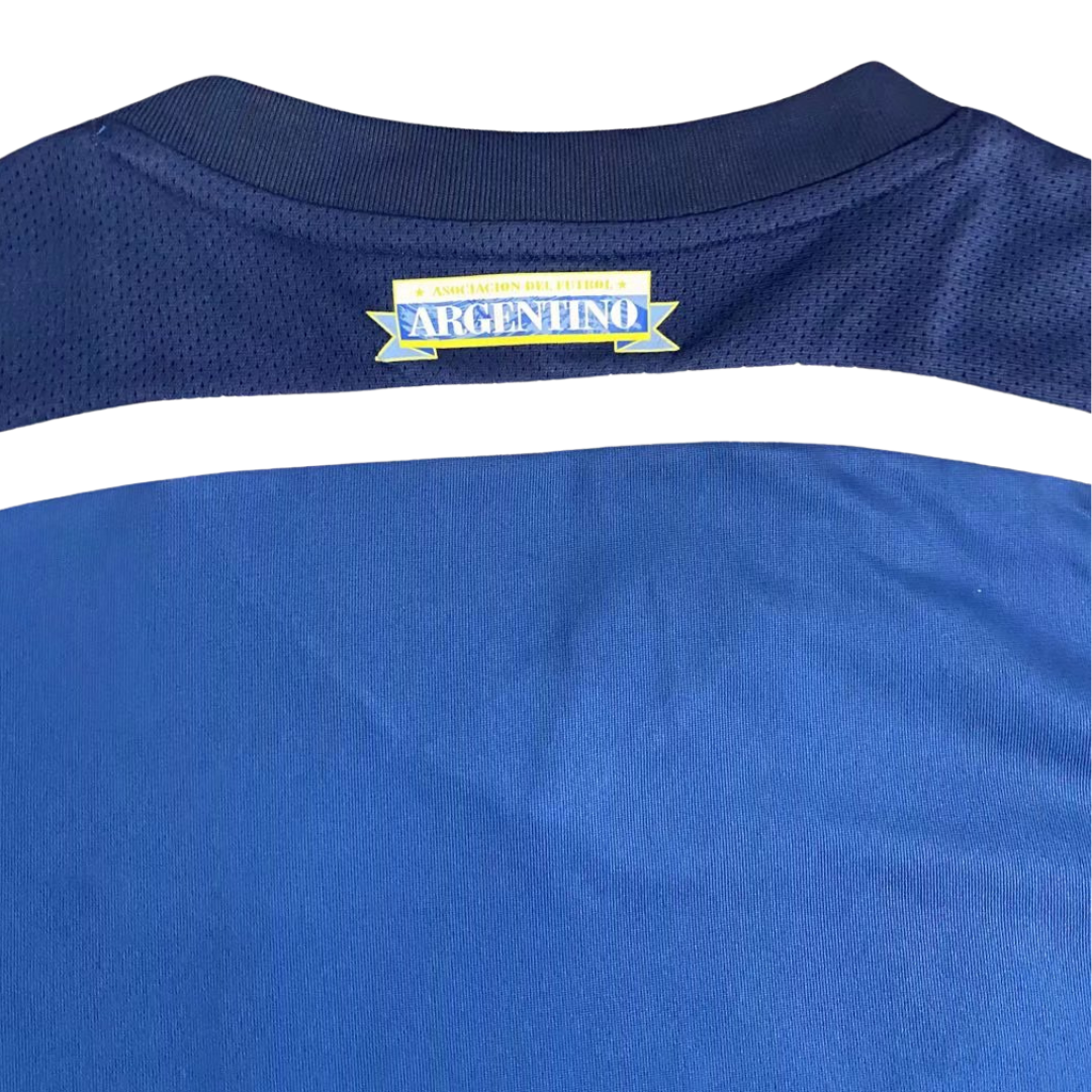 Camisa Retrô Argentina Away Copa do Mundo Finale Versão 2014
