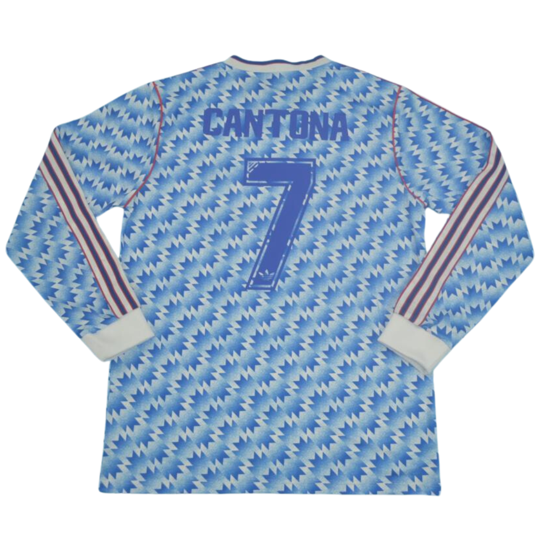 Camisa Retrô Manchester United  Away Manga Longaa 90/92 "Cantona" Nº7