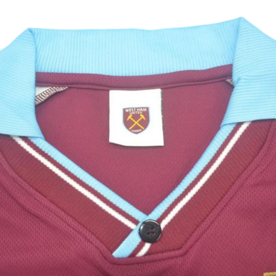 Camisa Retrô West Ham Home 99/01 "Lampard" Nº 18