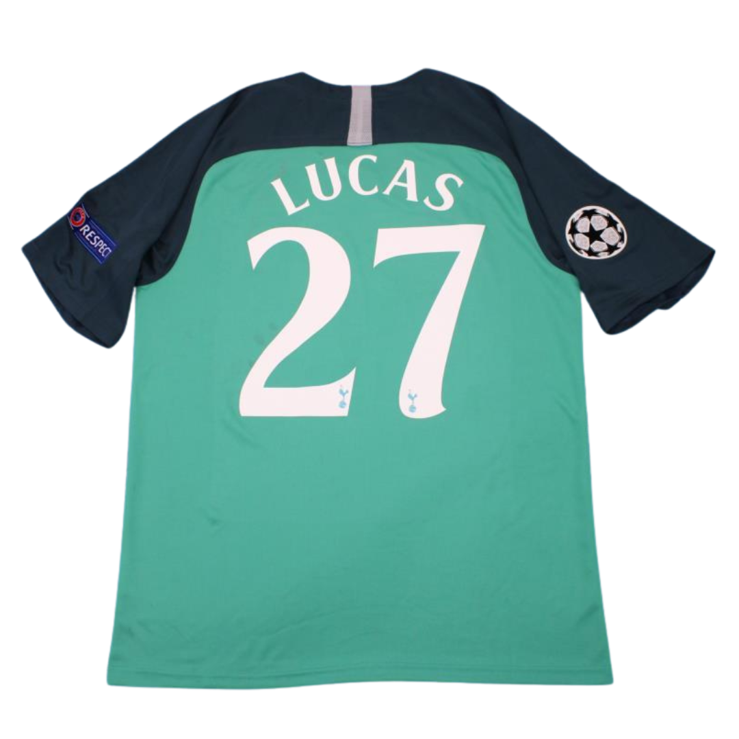 Camisa Retrô Tottenham Third Away 18/19 "Lucas" Nº 27
