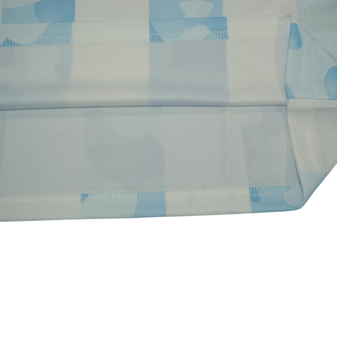 Camisa Retrô Argentina Home Final Camisa Retrô American Cup Versão 20/21 "Messi" N°.10