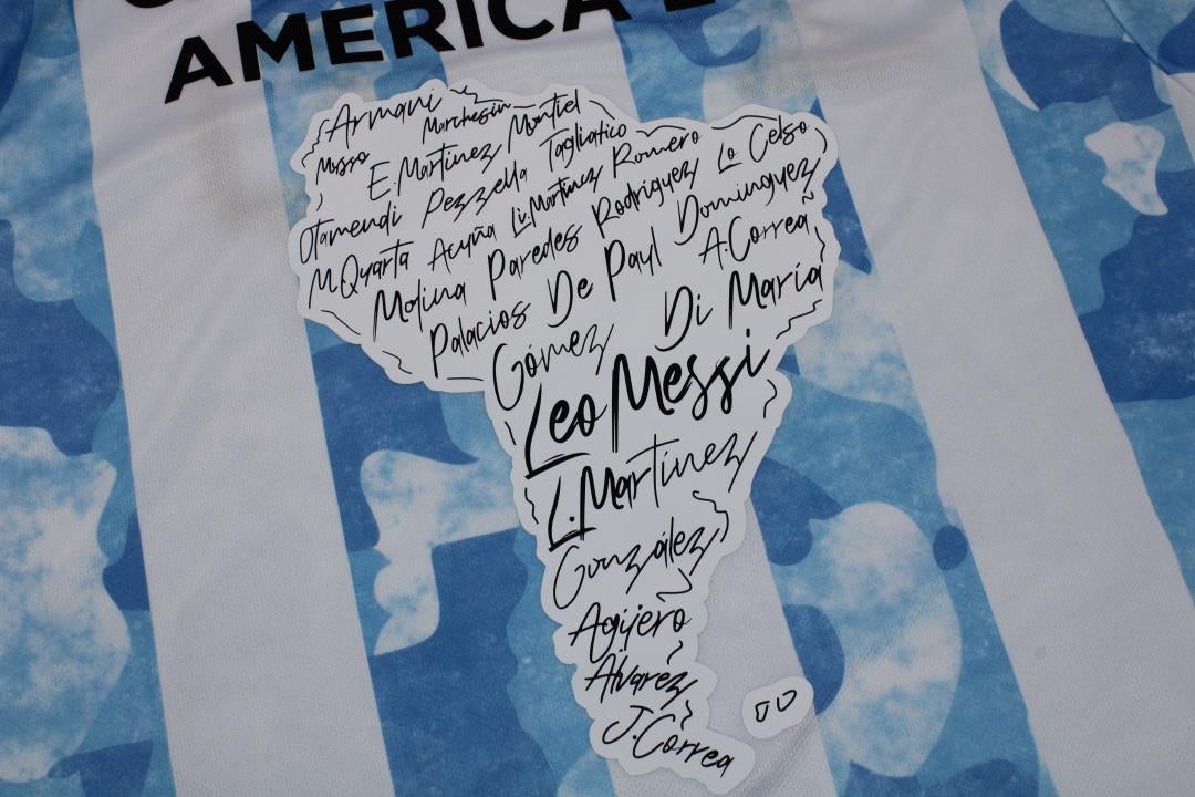 Camisa Retrô Argentina Home Champions Camisa Retrô American Cup Versão 20/21