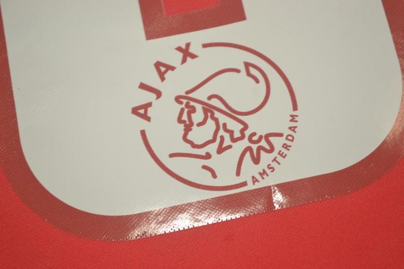 Camisa Retrô Ajax Home 1988 "Litmanen" Nº 10