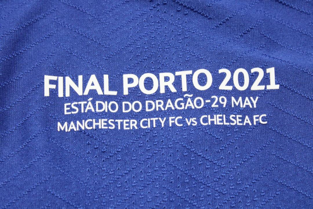 Camisa Retrô Chelsea UCL Final 20/21 "Kanté" Nº 7