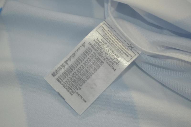 Camisa Retrô Argentina Home Manga Longaa 1986