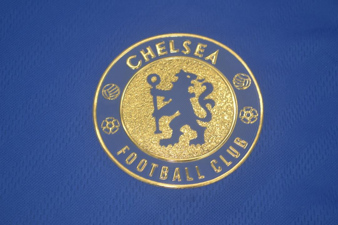 Camisa Retrô Chelsea Home Manga Longaa 12/13