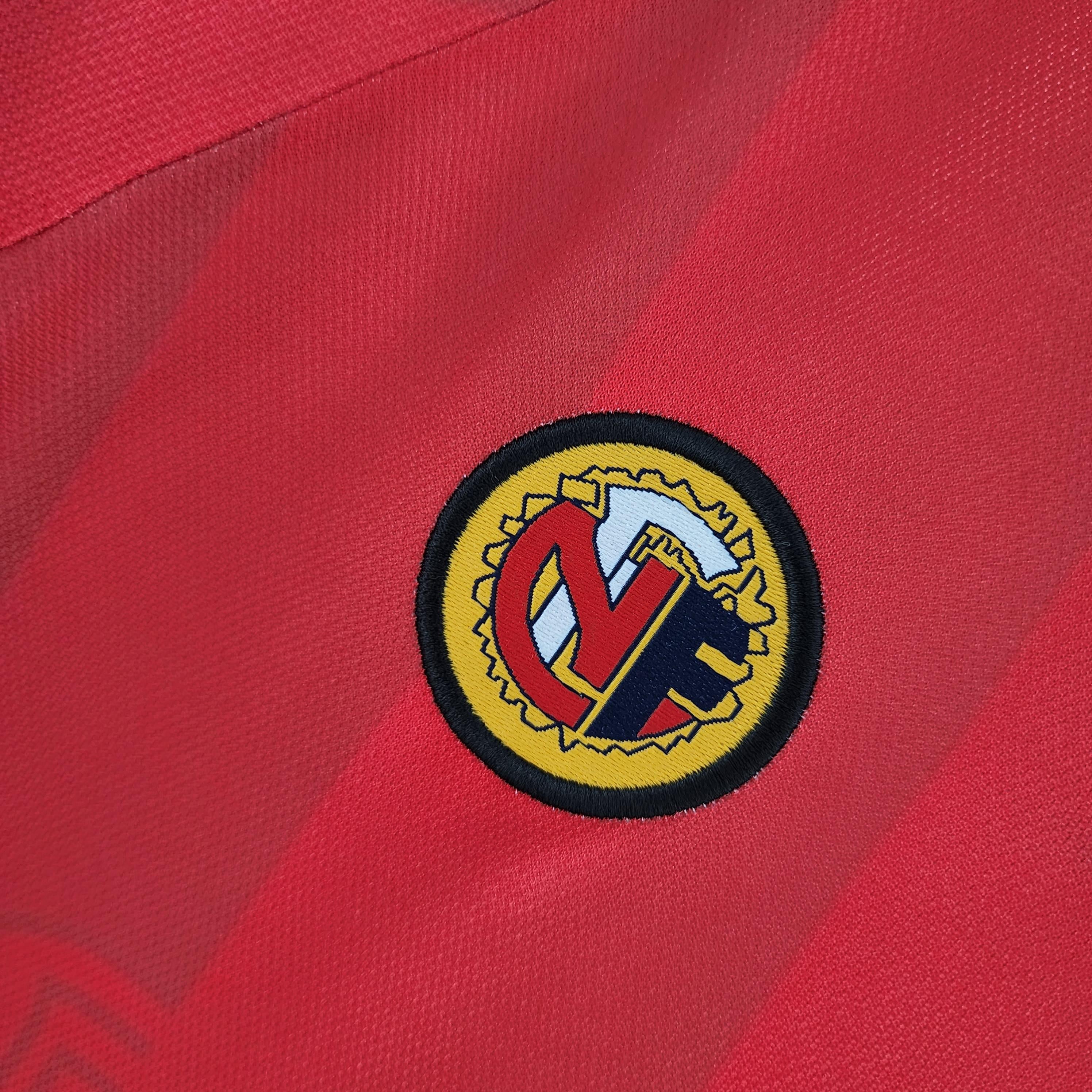 Camisa Noruega 98/99 Home - Versão Retrô "T.A. Flo" N°9
