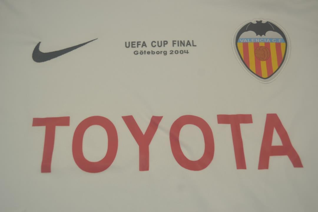 Camisa Retrô Valencia Europa League Cup Final 03/04