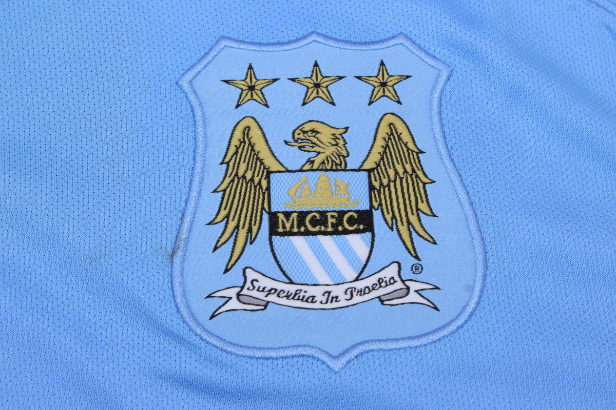 Camisa Retrô Manchester City 15/16 Home "Kun Aguero" Nº10